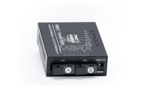 100Mbps - 2*SC + 4*RJ45 - SM single fiber - 25KM - Image 3