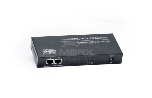 100Mbps - 6*SC + 2*RJ45 - SM single fiber - 25KM