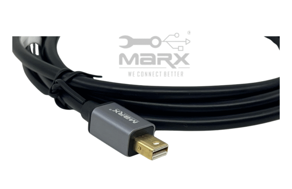 Male To Mini Display Port Male Cable - 2mtrs