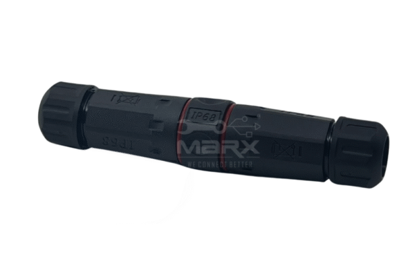 Marx - Made Of Nylon PA66 - M20 Water Proof Tube - IP68 Approved  Assembly With Detachable - SC/APC - Simplex Coupler - Single Mode  Green