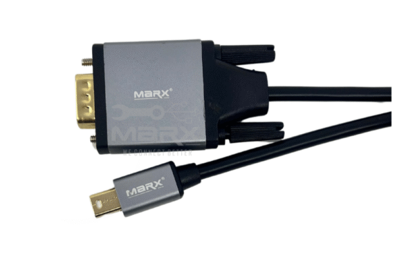 Mini Display Port To Vga Male Cable - 2mtrs