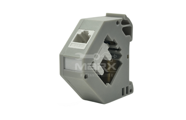 Din Rail Mount Box - 35mm - Cat - 6 I/O - UTP