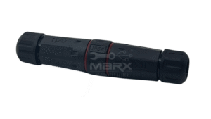 Marx - Made Of Nylon PA66 - M20 Water Proof Tube - IP68 Approved  Assembly With Detachable - LC - Duplex Coupler - OM4 - Purple