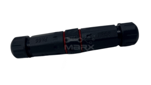 Marx - Made Of Nylon PA66 - M20 Water Proof Tube - IP68 Approved  Assembly With Detachable - LC Duplex Coupler - Single Mode - Blue