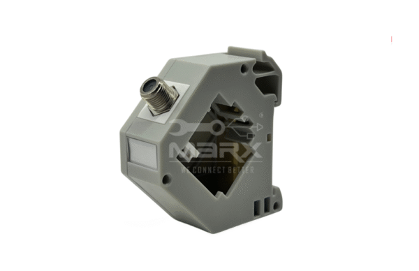 Din Rail Mount Box - 35mm - F Connector Keystone