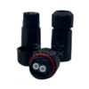 Marx - Made Of Nylon PA66 - M20 Water Proof Tube - IP68 Approved  Assembly With Detachable - LC Duplex Coupler - Single Mode - Blue