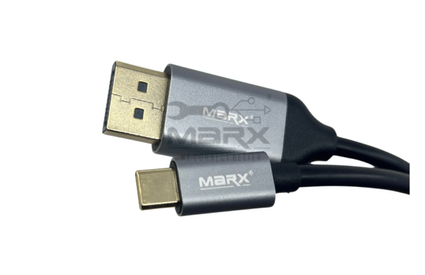 USB C 3.1 V To Display Port Cable Male - 2mtrs