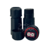 Marx - Made Of Nylon PA66 - M20 Water Proof Tube - IP68 Approved  Assembly With Detachable - LC - Duplex Coupler - OM4 - Purple