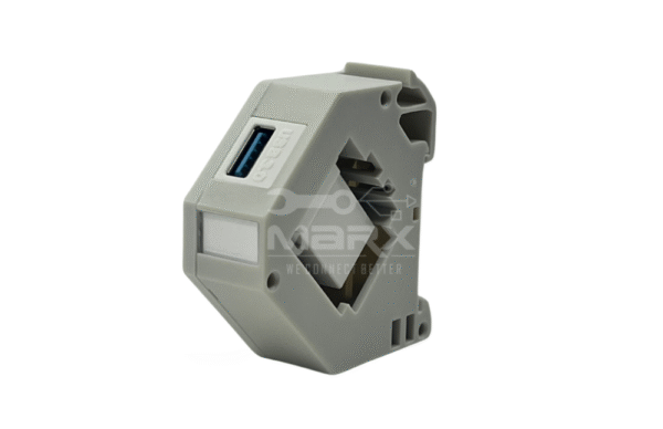 Din Rail Mount Box - 35mm - Usb 3.0v Keystone (AF-AF)