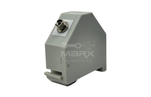 Din Rail Mount Box 35mm With FC Coupler - Simplex - Metal