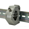 Din Rail Mount Box - 35mm - F Connector Keystone