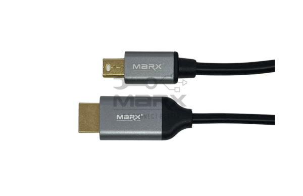 Male To Mini Display Port Male Cable - 2mtrs