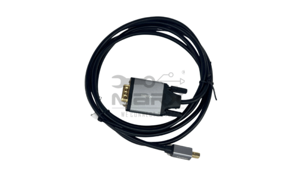 Mini Display Port To Vga Male Cable - 2mtrs
