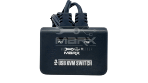 2 Port Display Bulit in cable KVM Switch