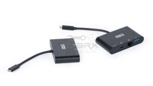 C To USB+Pd+RJ45+Hdmi