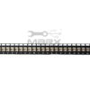 24Port Cat - 6a - UTP Loaded Patch Panel - 180°