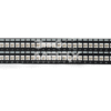 2U - 48Port Cat - 8 - STP loaded Patch Panel - 180°