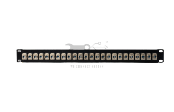 24Port Cat - 8 - STP Loaded Patch Panel - 180°