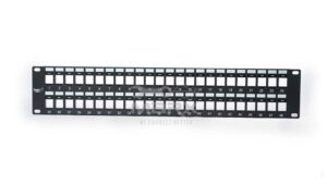 2U - 48Port Unloaded Patch Panel