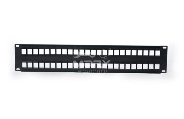 2U - 48Port Unloaded Patch Panel