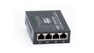 100Mbps - 2*SC + 4*RJ45 - SM single fiber - 25KM