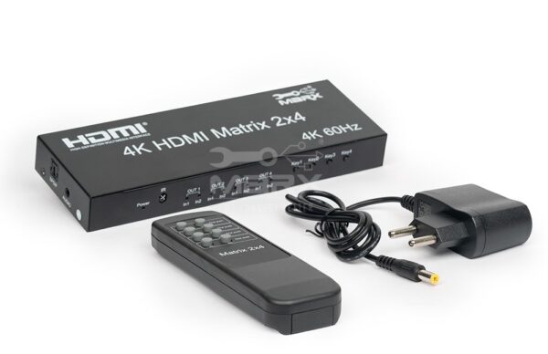 Hdmi Matrix Switch 2*4