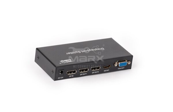 2 port Display splitter * 2 + HDMI + VGA
